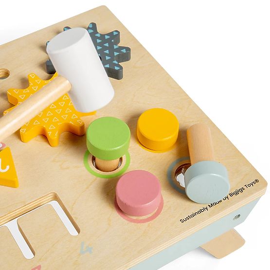 Bigjigs Toys Workbench with Hammering Set