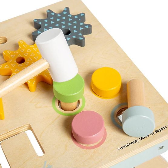Bigjigs Toys Workbench with Hammering Set