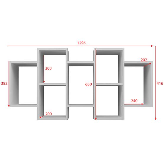 BILBAO 7.0 WHITE SHELF