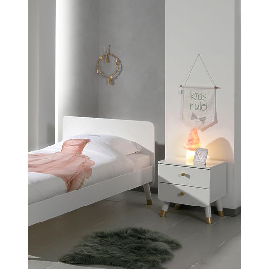 Billy bedside table - white