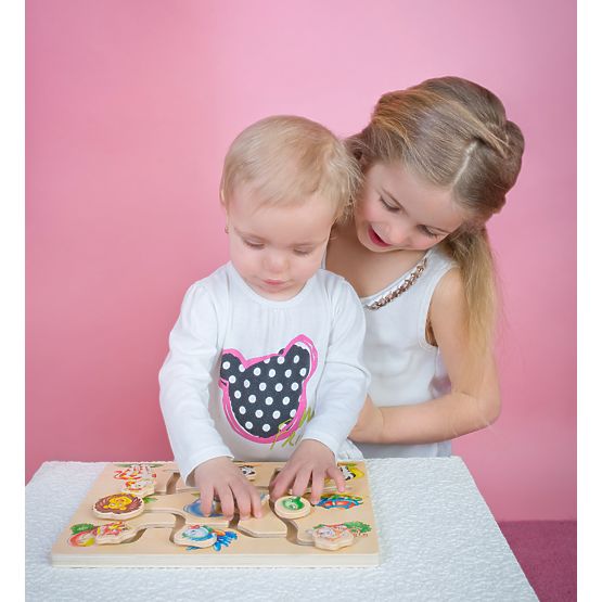 Bino Motor Skill Maze Find the Animal's Head