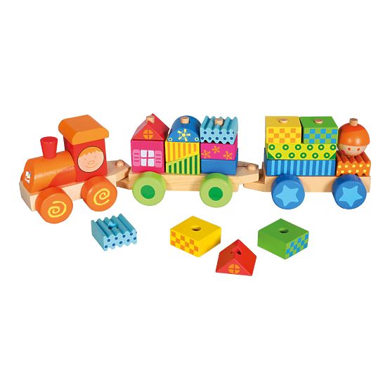 Bino Train with Houses