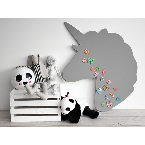 Blackboard Unicorn - gray