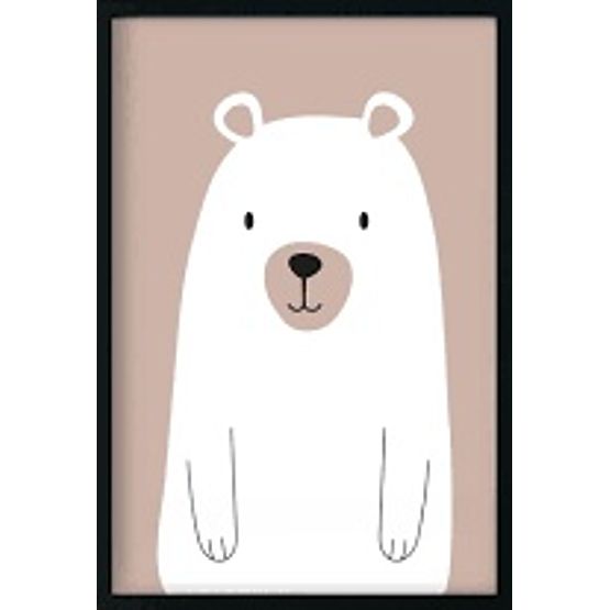 Boho Bear Poster