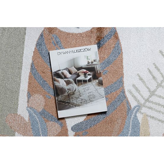 BONO 8426 Jungle Carpet, Wild Animals Cream / Dark Gold