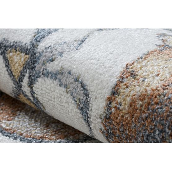 BONO 9614 Round Rug Bear, Balloons Cream / Light Gray