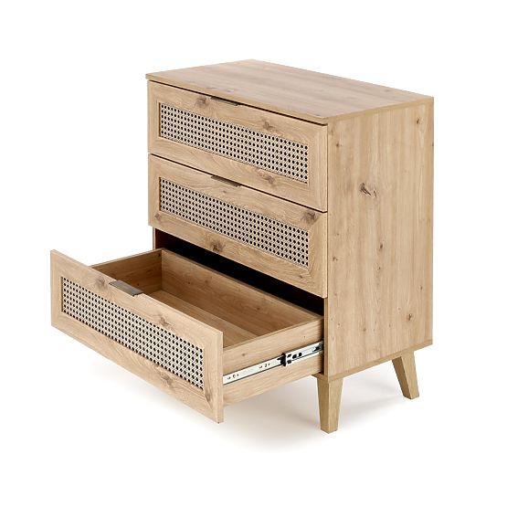 BORNEO KM-2 Sideboard Oak Artisan/Black