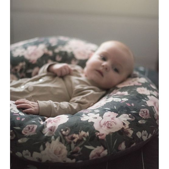 Breastfeeding pillow Night flowers