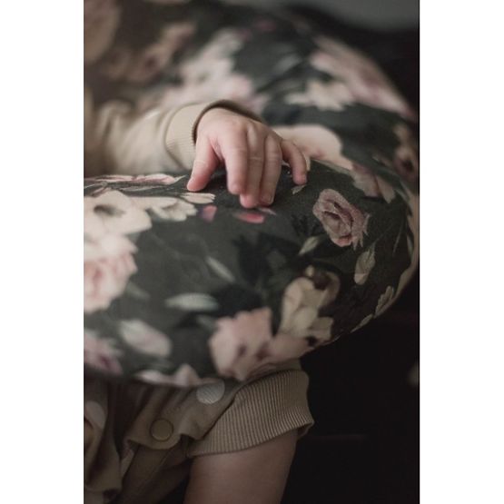 Breastfeeding pillow Night flowers