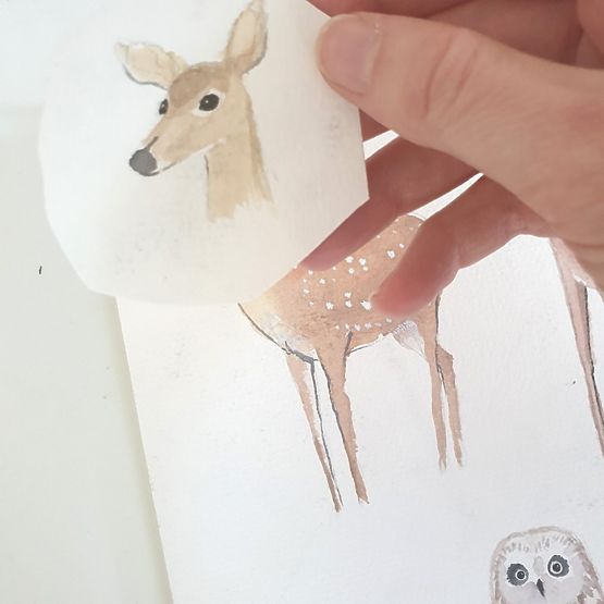 Breastfeeding pillow The life in woods