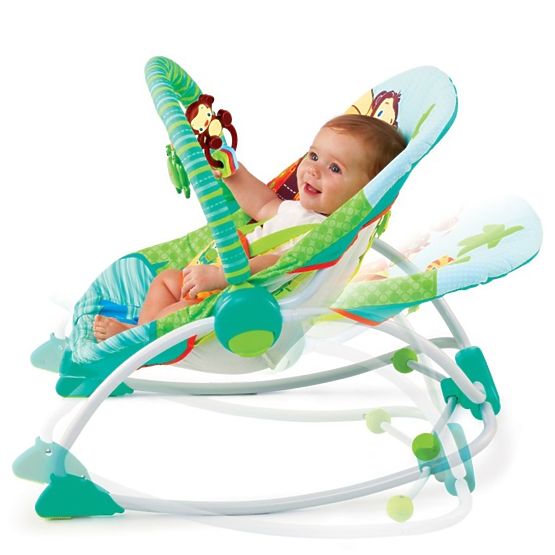 Bright Starts mat vibratory Peek-a-Zoo