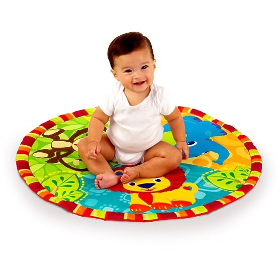 Bright Starts Pal Around Jungle Activity Play Mat