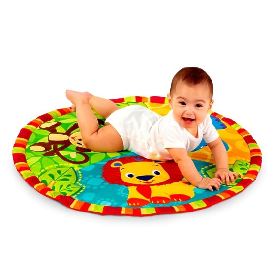 Bright Starts Pal Around Jungle Activity Play Mat