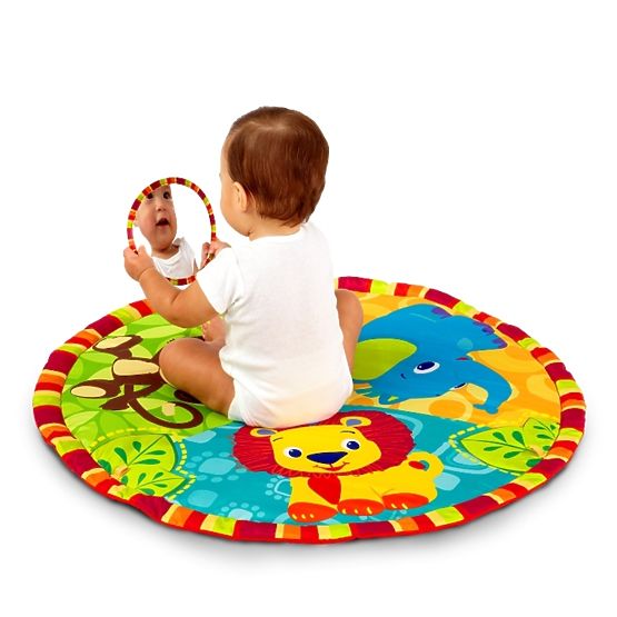 Bright Starts Pal Around Jungle Activity Play Mat