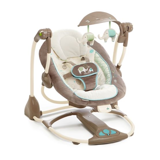 Bright Starts Sahara Burst Baby Swing