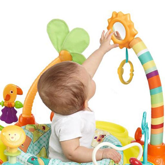 Bright Starts Springin' Safari Bounce-A-Round Activity Centre