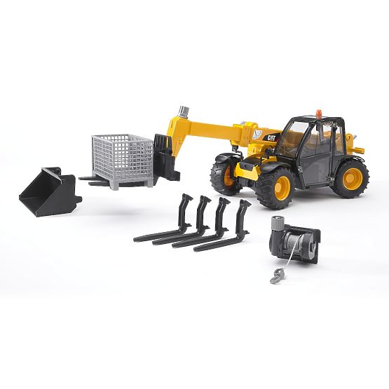Bruder Accessories - Forks, Winch, and Pallet