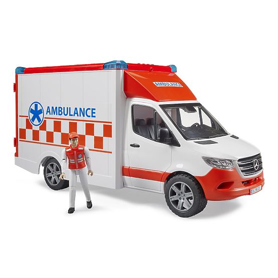 Bruder Ambulance MB Sprinter with Paramedic