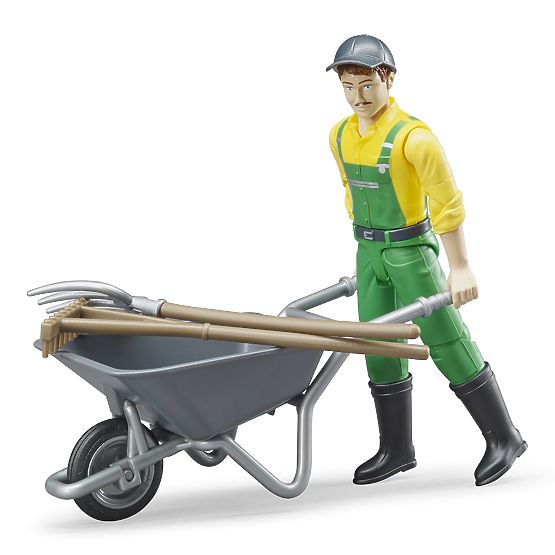Bruder BWORLD Farmer with Accessories