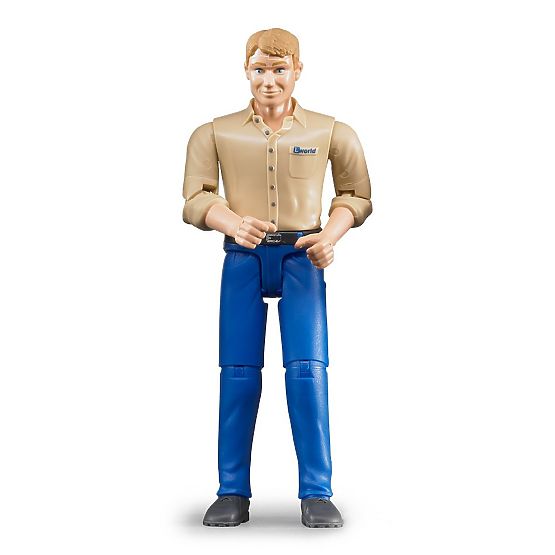 Bruder BWORLD Figure Man Blue Pants