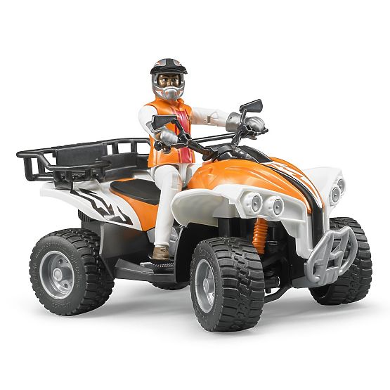 Bruder BWORLD Quad Bike with Driver