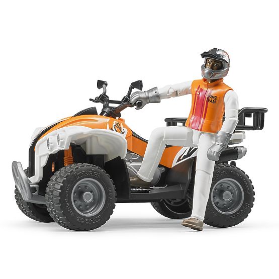 Bruder BWORLD Quad Bike with Driver