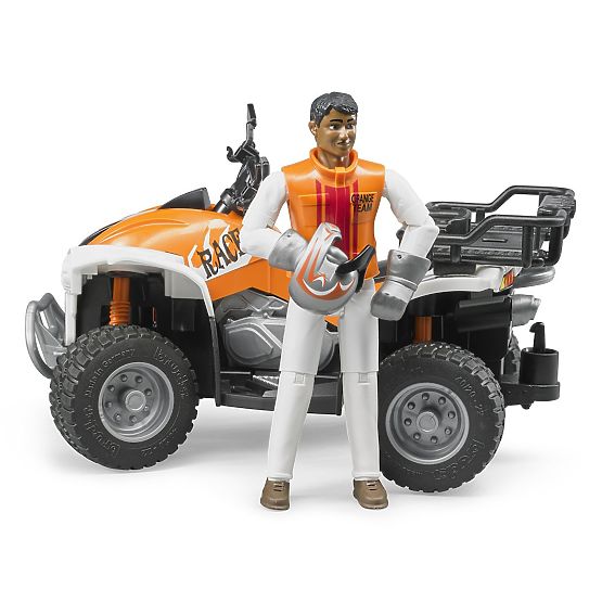 Bruder BWORLD Quad Bike with Driver