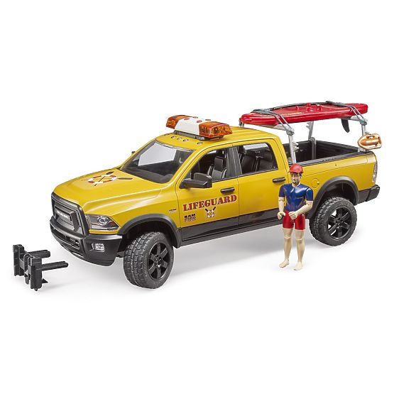 Bruder Dodge RAM Coast Guard with Rescuer and Accessories