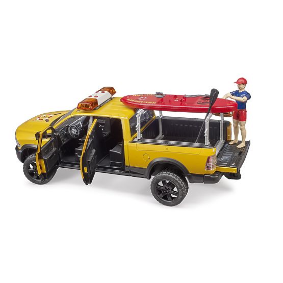 Bruder Dodge RAM Coast Guard with Rescuer and Accessories
