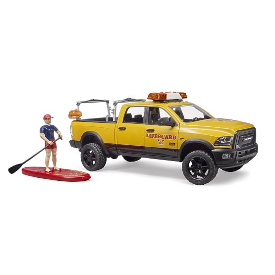 Bruder Dodge RAM Coast Guard with Rescuer and Accessories