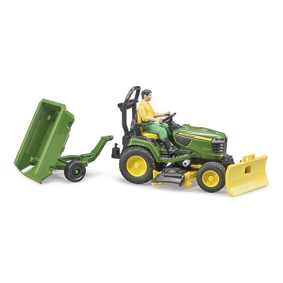 Bruder Garden Tractor John Deere X949 with Gardener