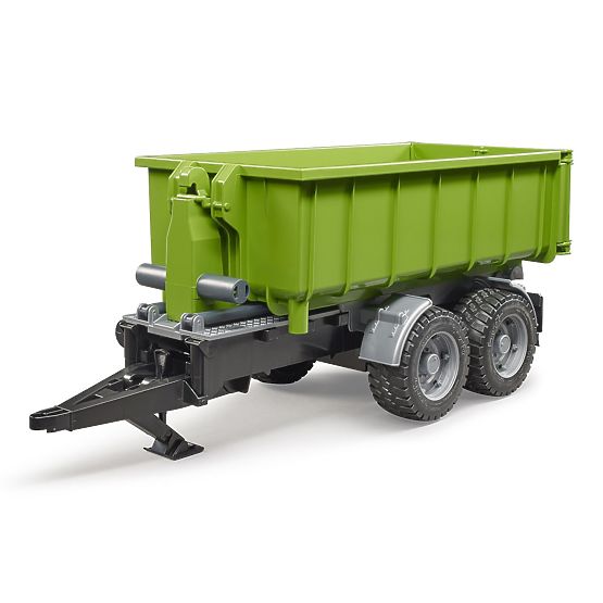 Bruder Green Truck with Tipping Container Scale: 1:16