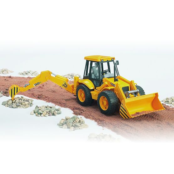 Bruder JCB Tractor Front Loader with Backhoe