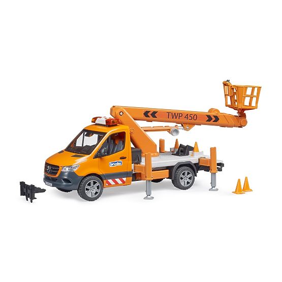 Bruder MB Sprinter with Aerial Work Platform