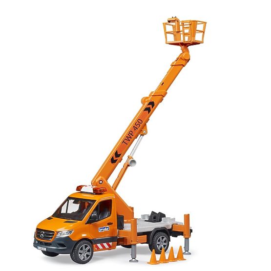 Bruder MB Sprinter with Aerial Work Platform