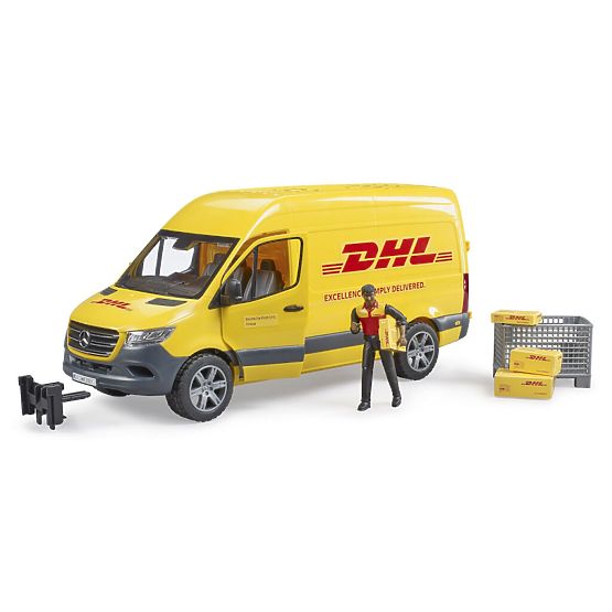 Bruder Mercedes-Benz Sprinter DHL with Driver