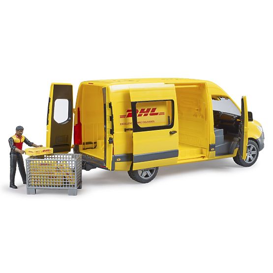 Bruder Mercedes-Benz Sprinter DHL with Driver