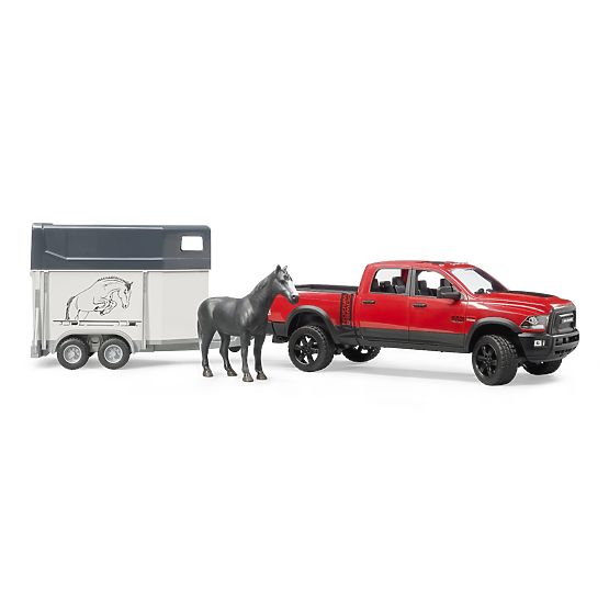 Bruder Off-Road Vehicle RAM with Horse Trailer