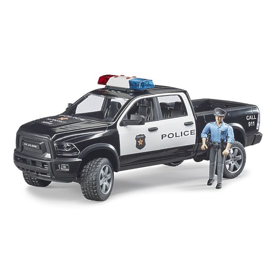 Bruder Police Car RAM with Policeman
