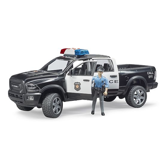 Bruder Police Car RAM with Policeman