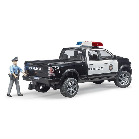 Bruder Police Car RAM with Policeman