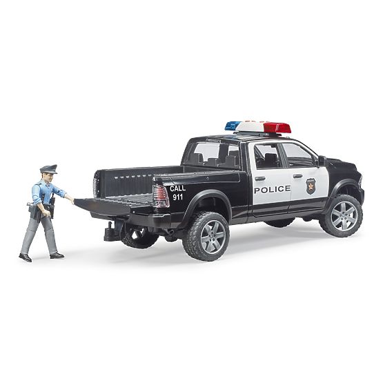 Bruder Police Car RAM with Policeman