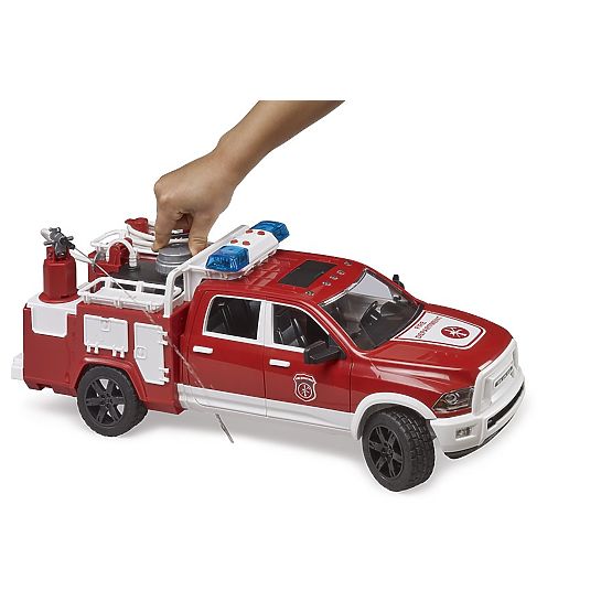 Bruder RAM 2500 Fire Truck with Light and Sound Beacon