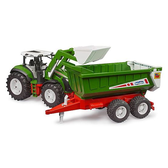 Bruder ROADMAX Tractor with Front Loader and Trailer