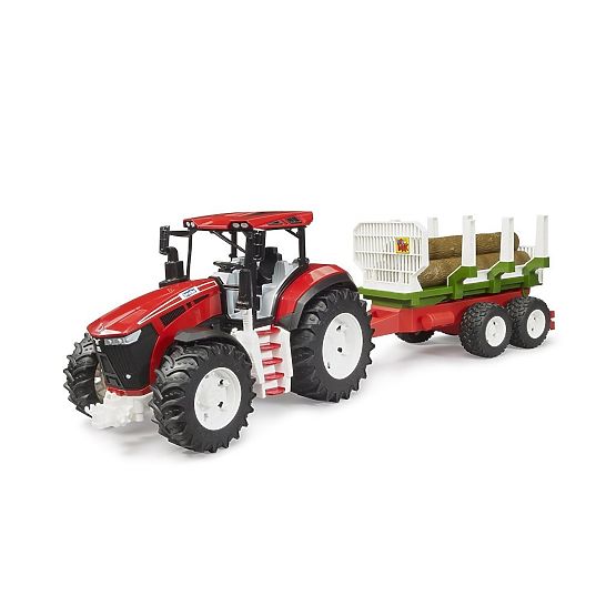 Bruder ROADMAX Tractor with Log Trailer and Logs