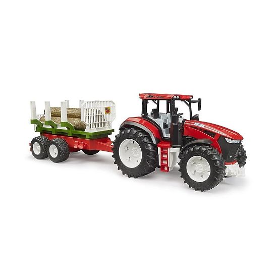 Bruder ROADMAX Tractor with Log Trailer and Logs