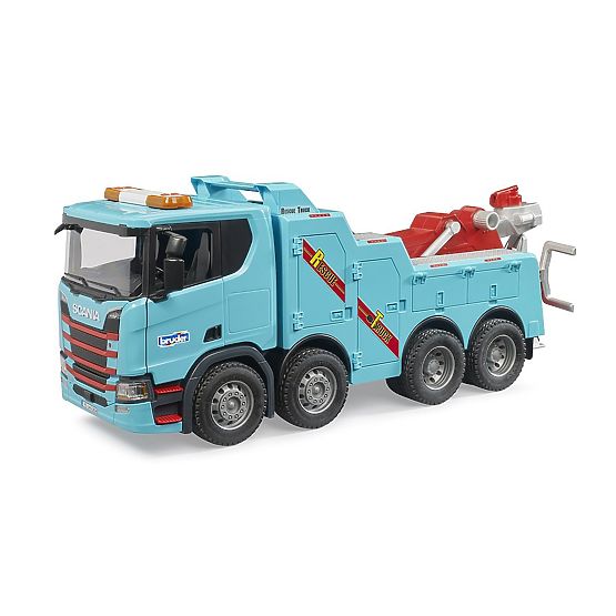 Bruder Scania Super 560R Tow and Recovery Truck with Sound and Light