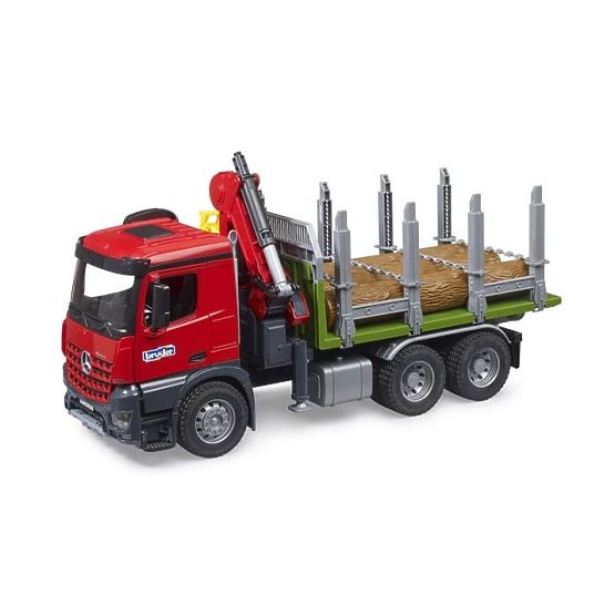 Bruder Timber Transporter with Hydraulic Arm MB Arocs