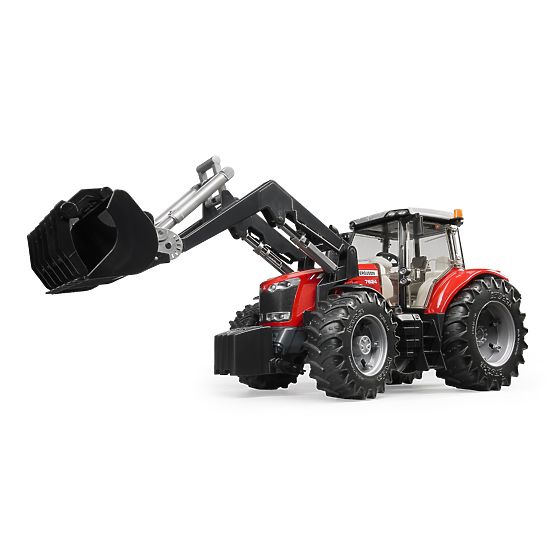 Bruder Tractor MASSEY FERGUSON 7624 with Front Loader