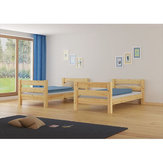 Bunk Bed 200x90 Josh Natural